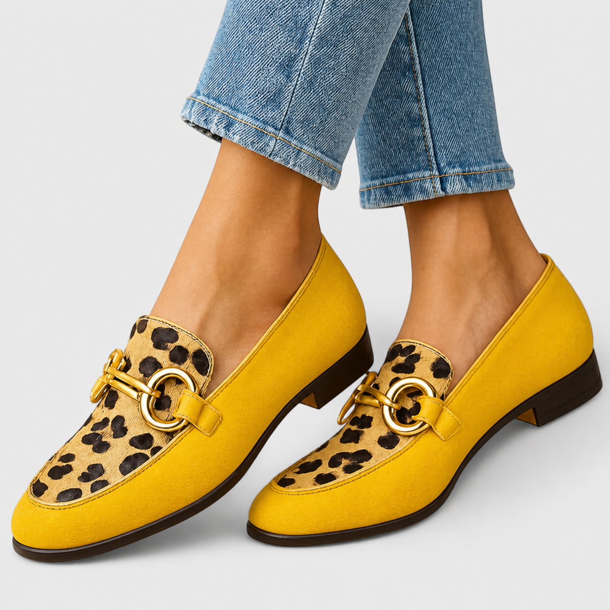 Mocasines Nerja | Estampado y adorno frontal
