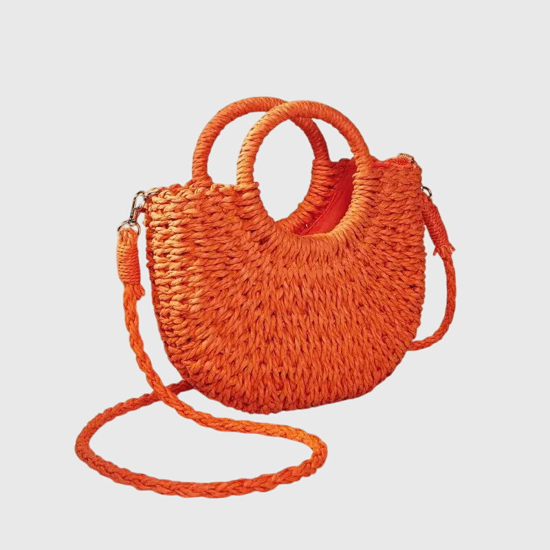 Bolso Media Luna de diseño calado