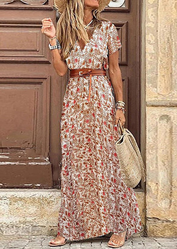 Vestido Sendero Romántico | Silueta bohemia y cintura elástica