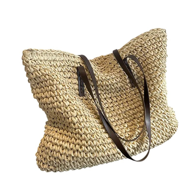 Bolso Bahía de diseño entrelazado