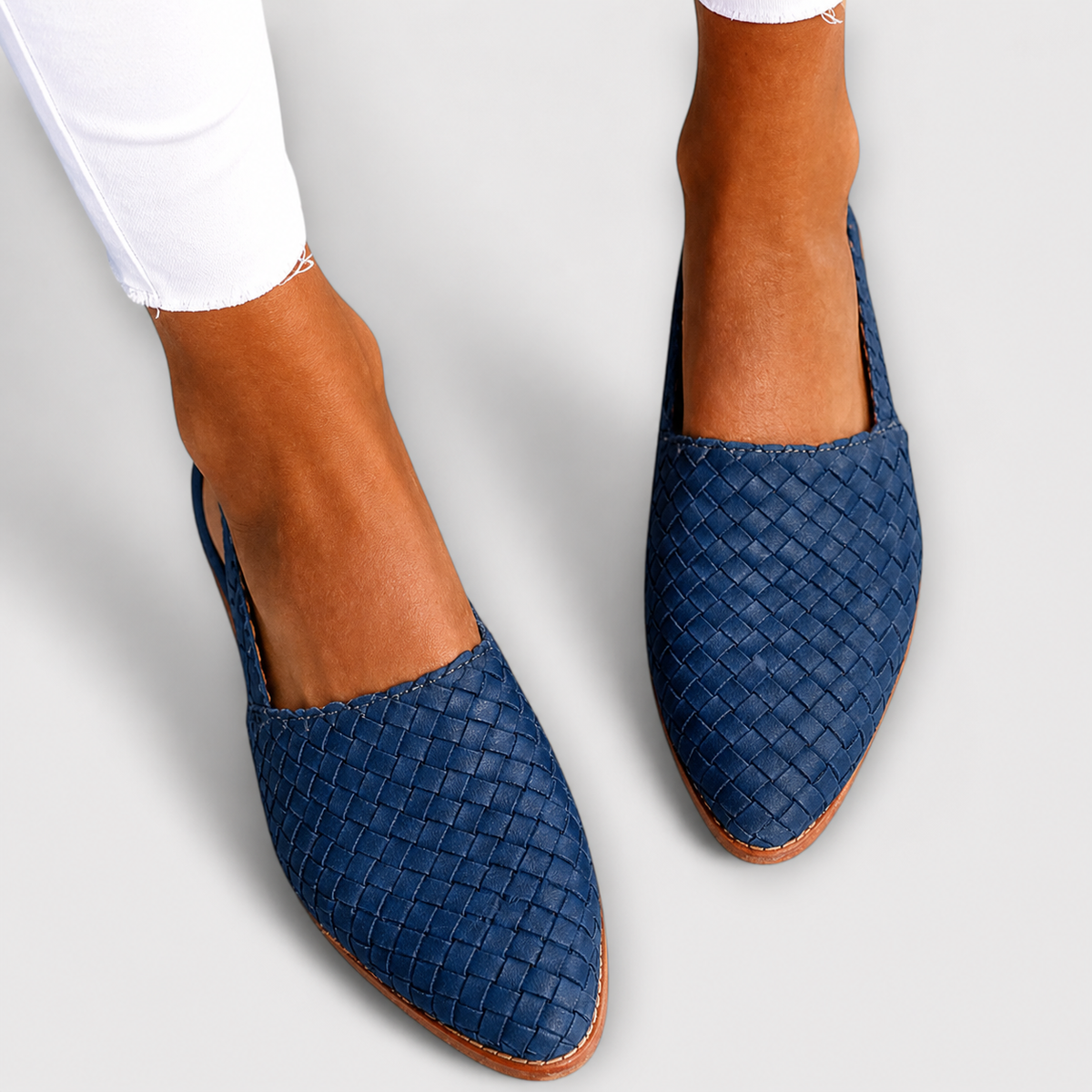 Mocasines Nazarí | Diseño trenzado y punta fina