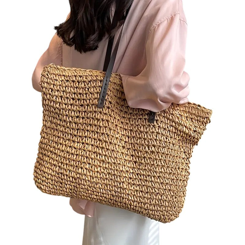 Bolso Bahía de diseño entrelazado