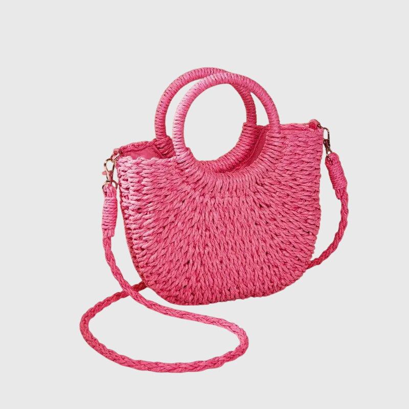 Bolso Media Luna de diseño calado