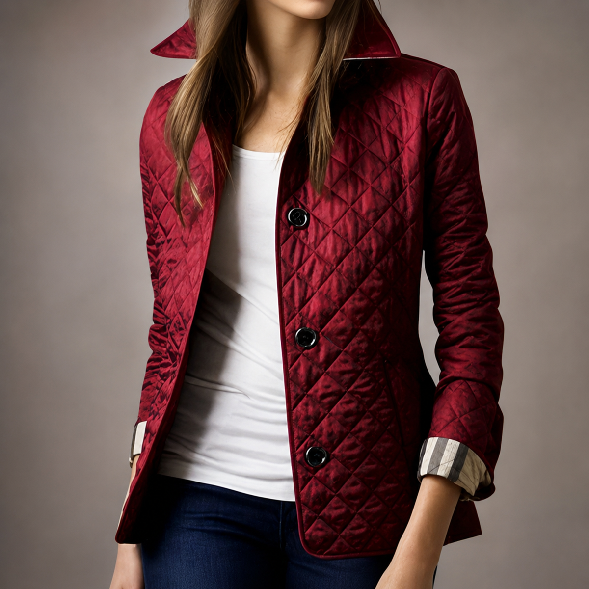 Chaqueta Belmonte de rombos