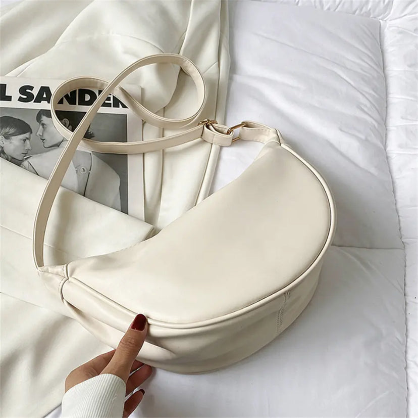 Bolso de hombro Nerja | Silueta de media luna