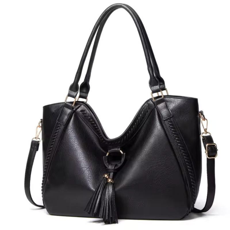 Bolso de hombro Vejer | Borlas y aire bohemio