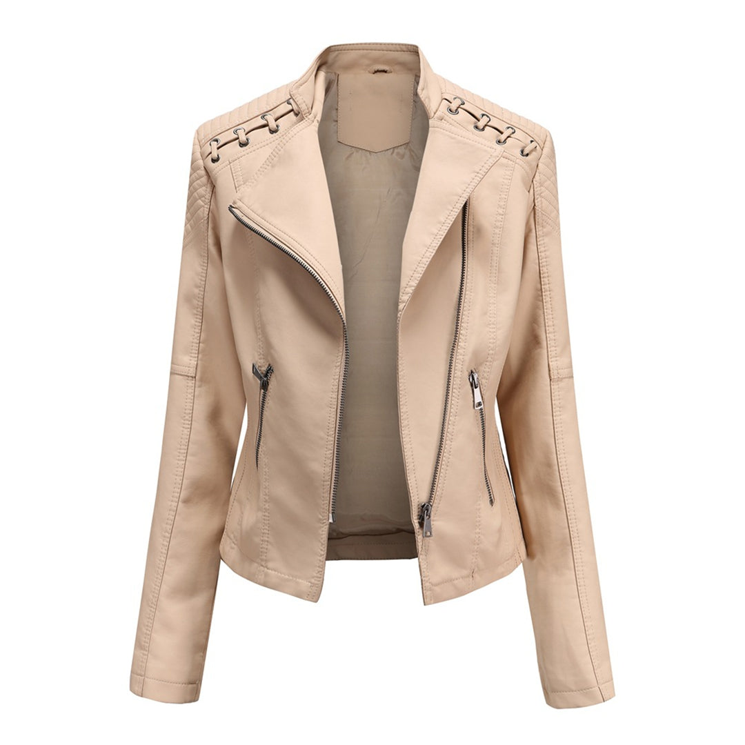 Chaqueta Dakota de cremallera asimétrica