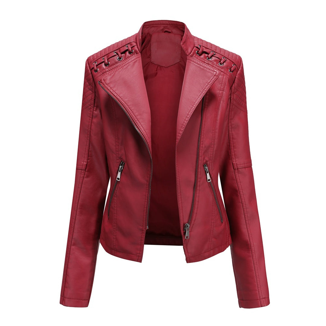 Chaqueta Dakota de cremallera asimétrica