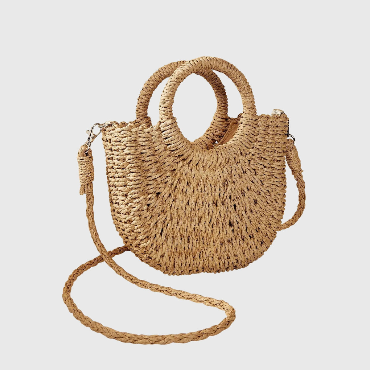 Bolso Media Luna de diseño calado
