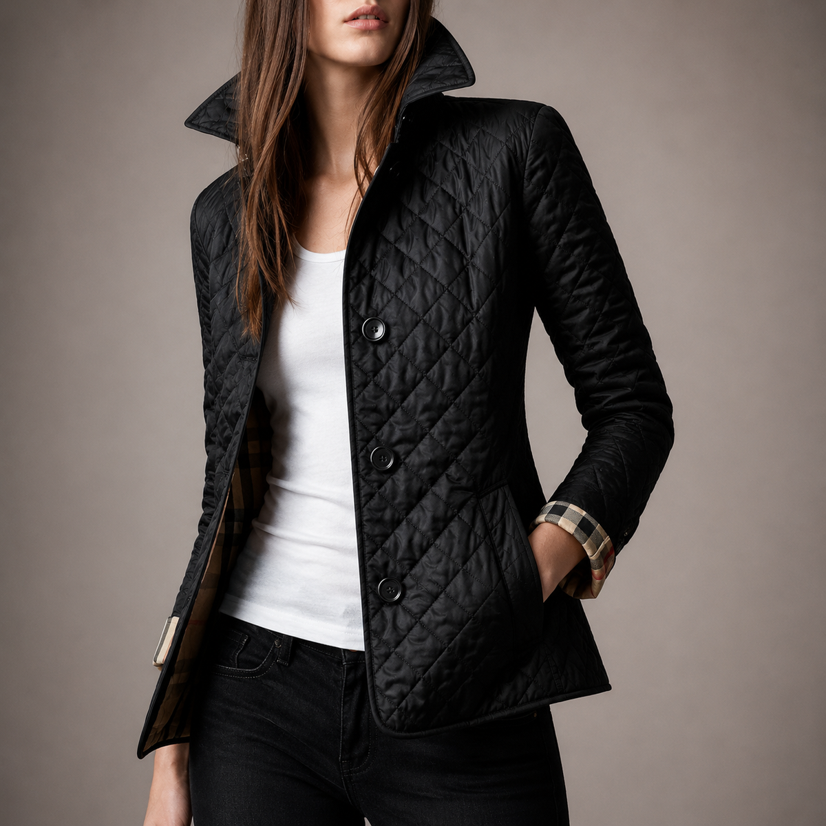 Chaqueta Belmonte de rombos