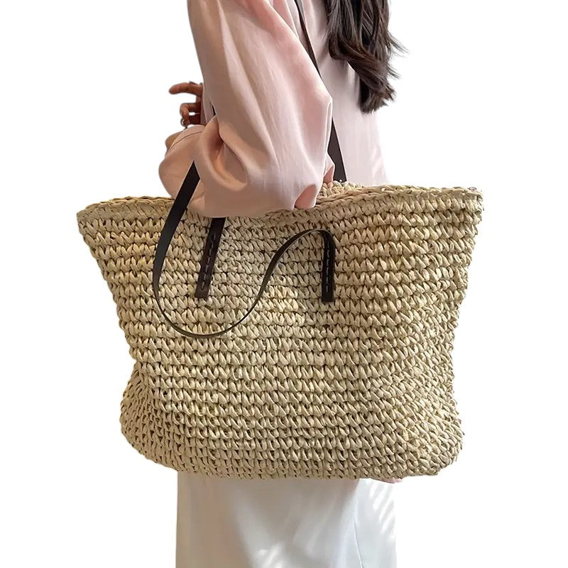 Bolso Bahía de diseño entrelazado