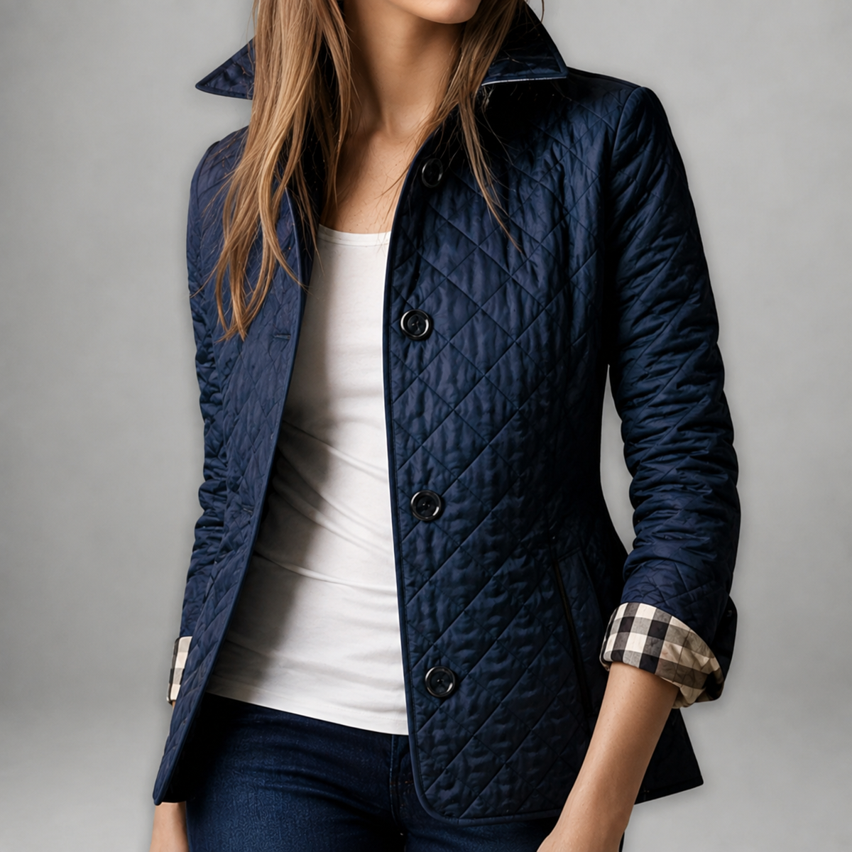 Chaqueta Belmonte de rombos