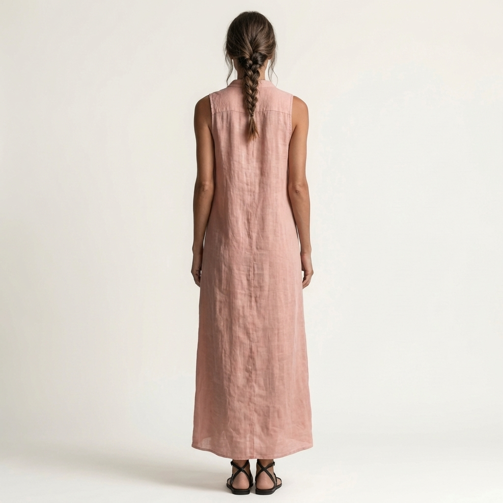 Vestido Marea largo con capucha