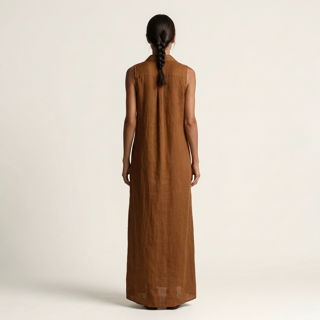 Vestido Marea largo con capucha