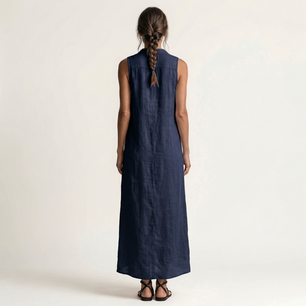 Vestido Marea largo con capucha