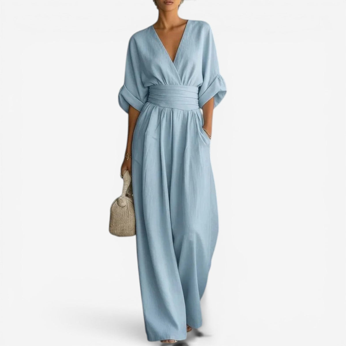 Mono Celeste Esencia | Silueta elegante y favorecedora