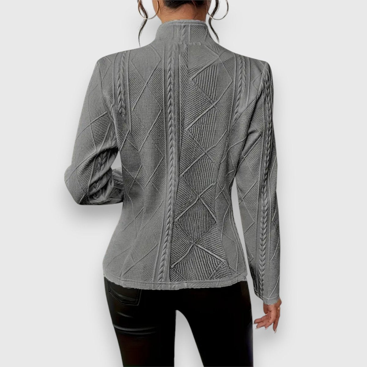 Chaqueta Siena de cuello semicisne