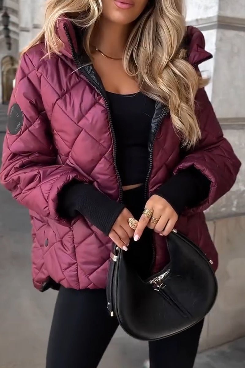Chaqueta Arán acolchada con capucha