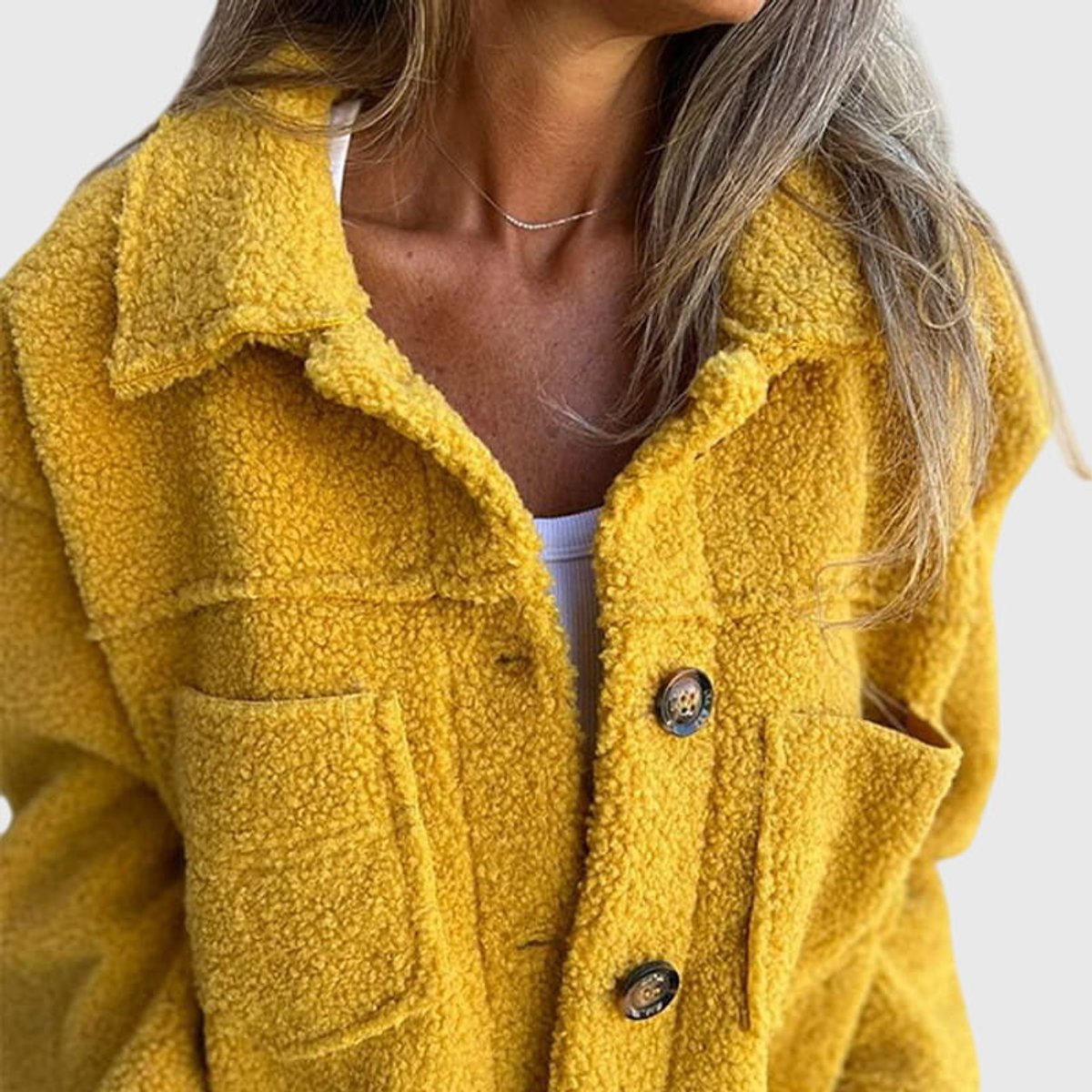 Chaqueta Valsa con bolsillos delanteros