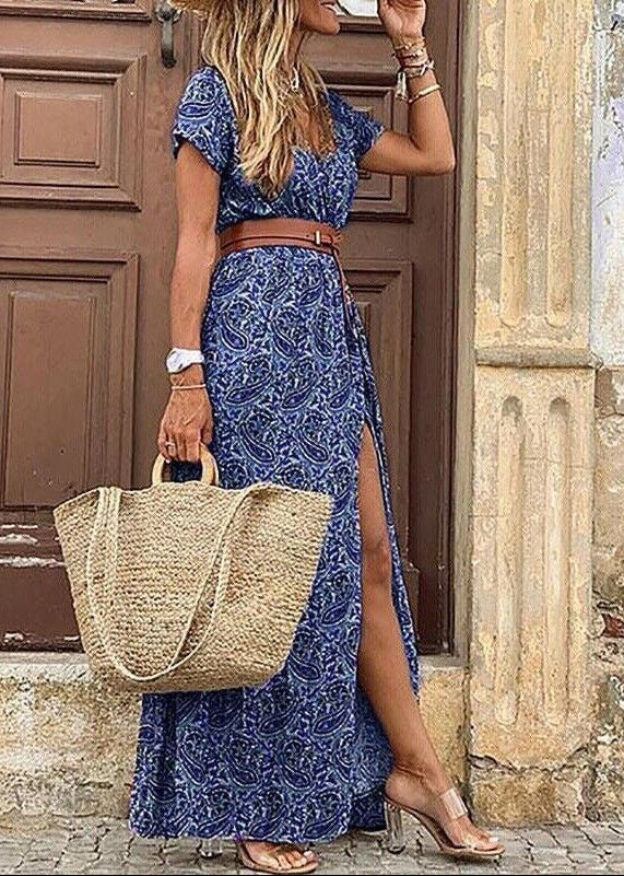 Vestido Sendero Romántico | Silueta bohemia y cintura elástica