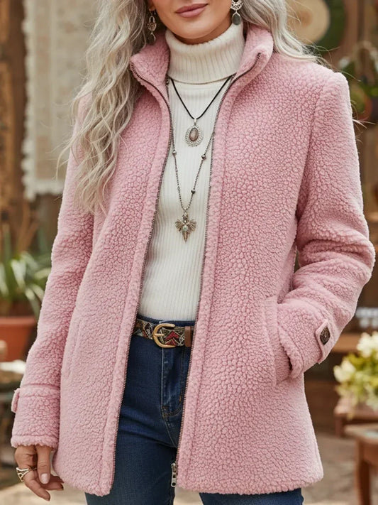 Brisa Serena | Chaqueta de cuello alto con cremallera