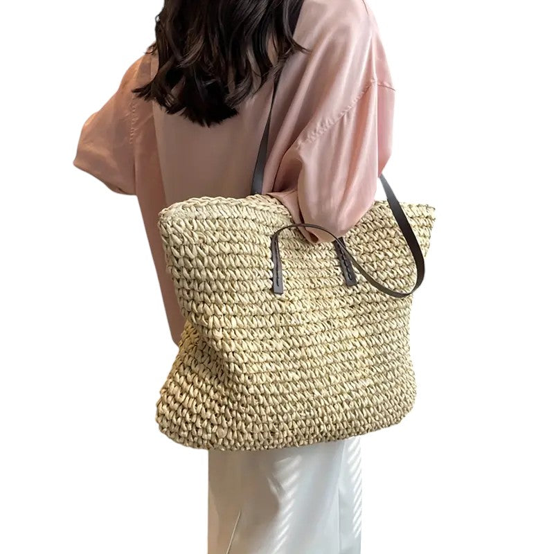 Bolso Bahía de diseño entrelazado