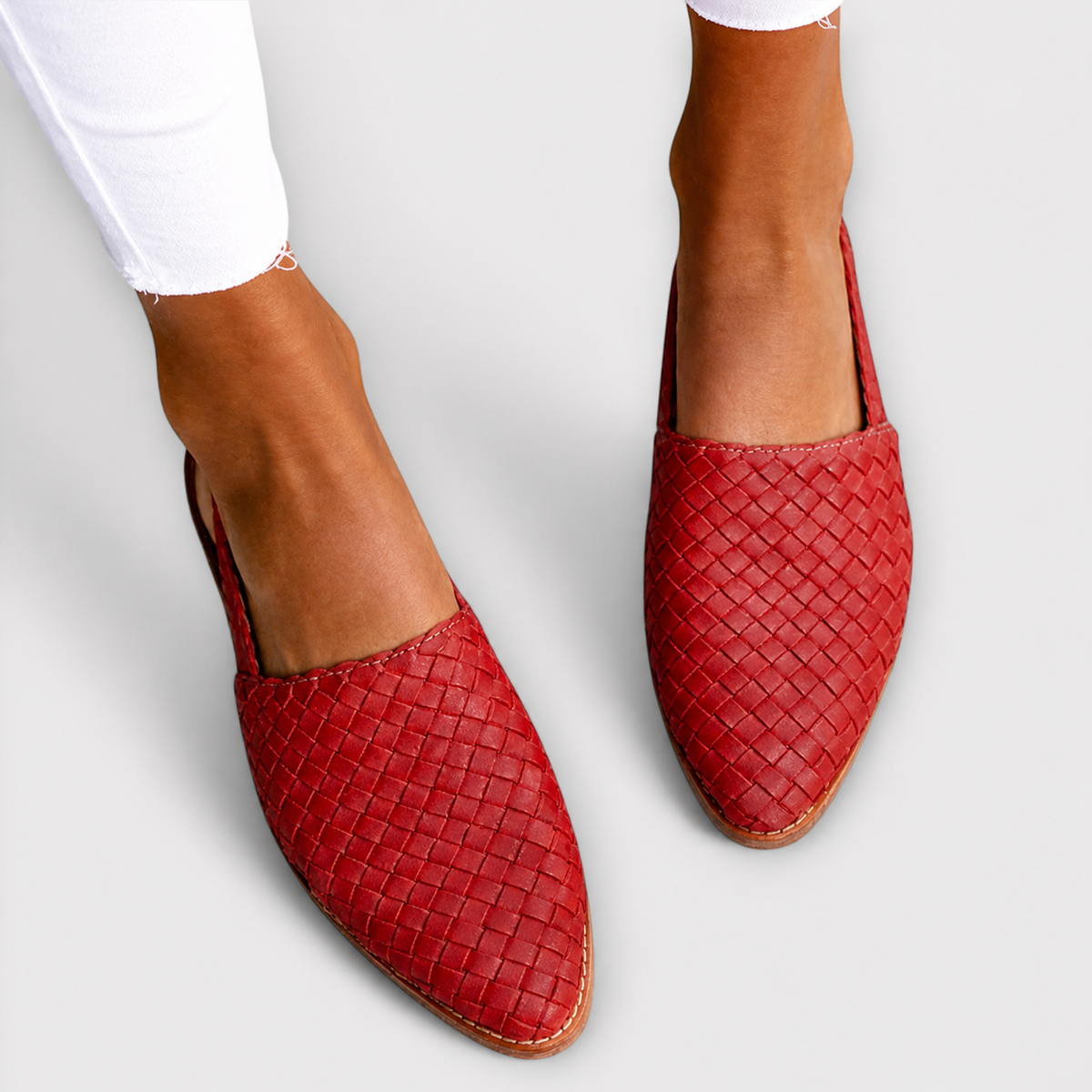 Mocasines Nazarí | Diseño trenzado y punta fina