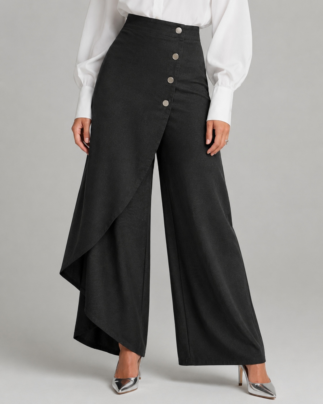 Pantalón Pleamar de diseño cruzado