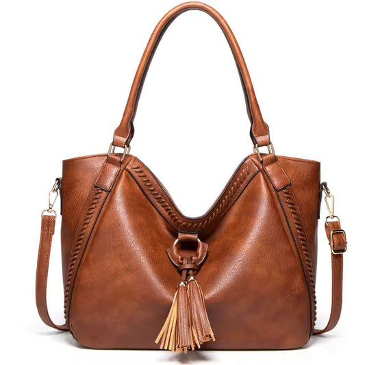 Bolso de hombro Vejer | Borlas y aire bohemio