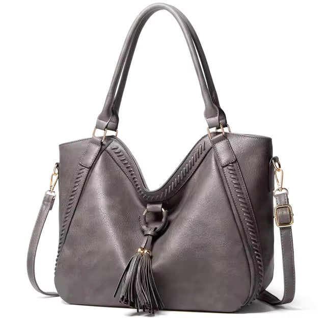 Bolso de hombro Vejer | Borlas y aire bohemio