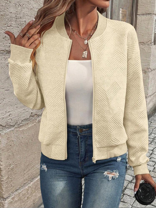 Chaqueta Prisma de relieve geométrico