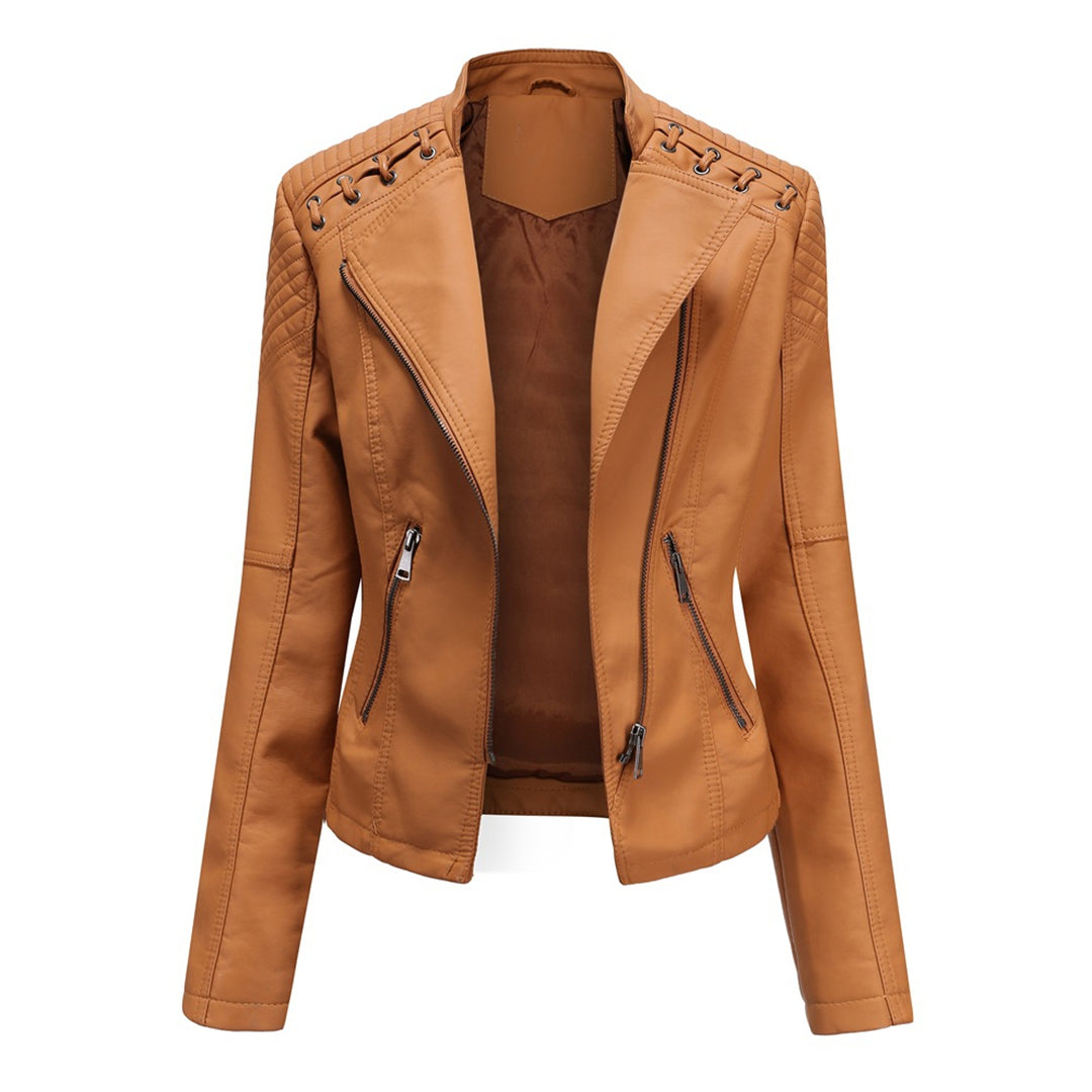 Chaqueta Dakota de cremallera asimétrica