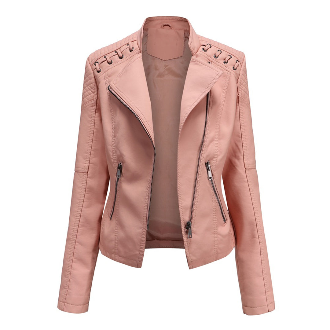 Chaqueta Dakota de cremallera asimétrica