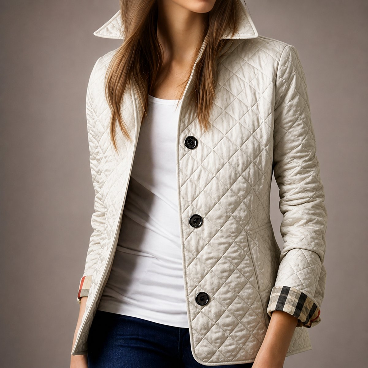 Chaqueta Belmonte de rombos