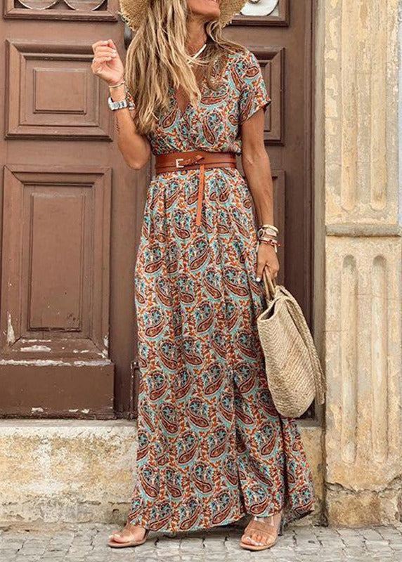Vestido Sendero Romántico | Silueta bohemia y cintura elástica
