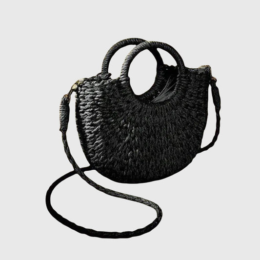 Bolso Media Luna de diseño calado