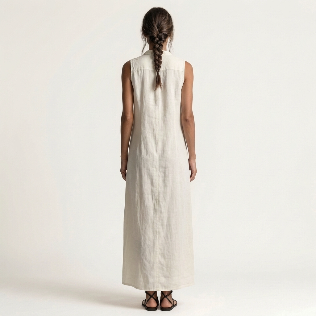 Vestido Marea largo con capucha