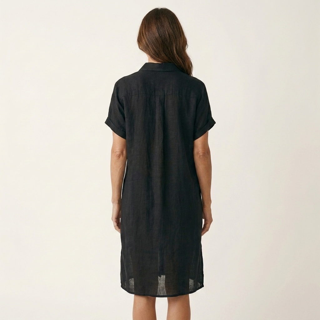 Vestido Portofino camisero de manga corta