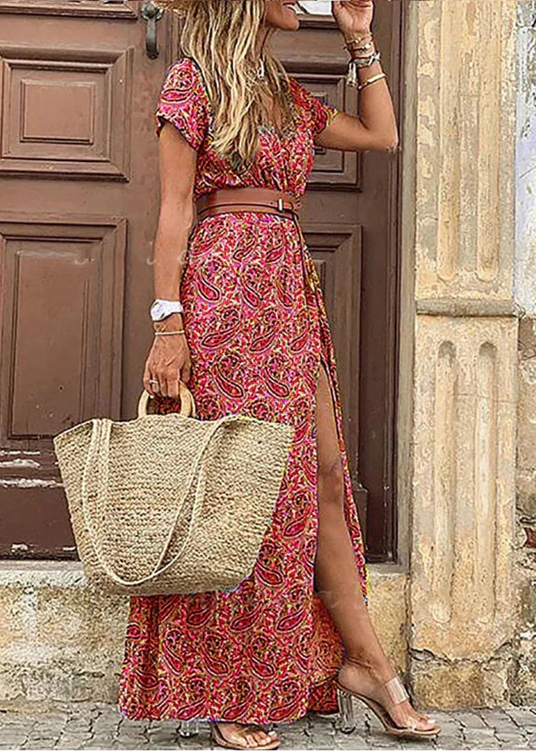 Vestido Sendero Romántico | Silueta bohemia y cintura elástica