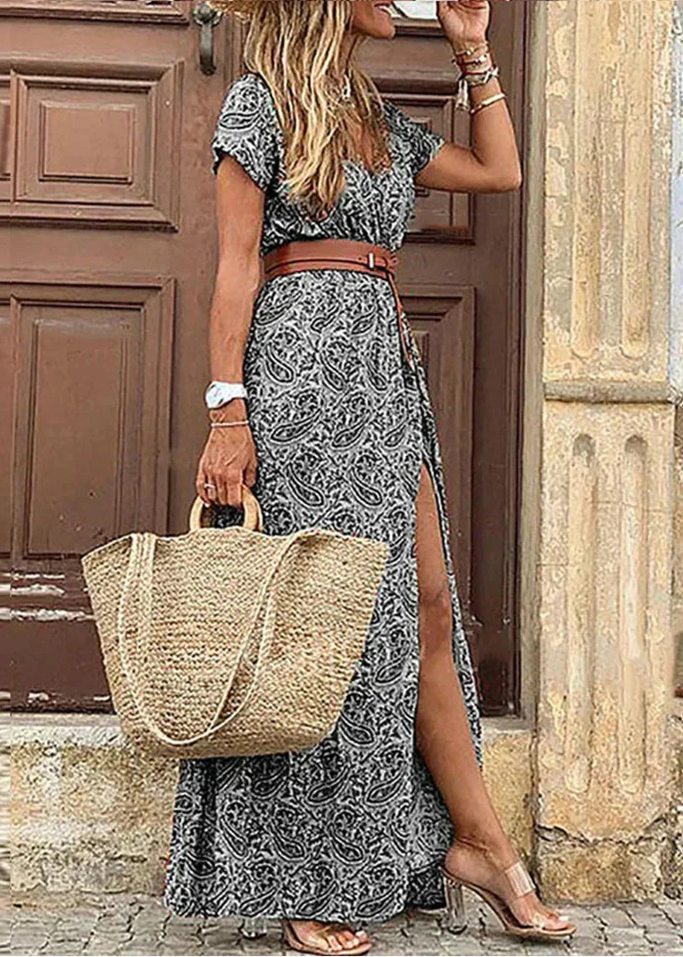 Vestido Sendero Romántico | Silueta bohemia y cintura elástica