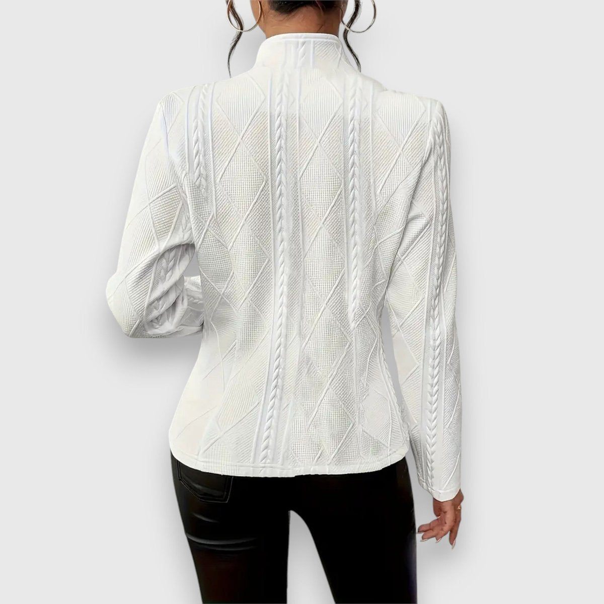 Chaqueta Siena de cuello semicisne