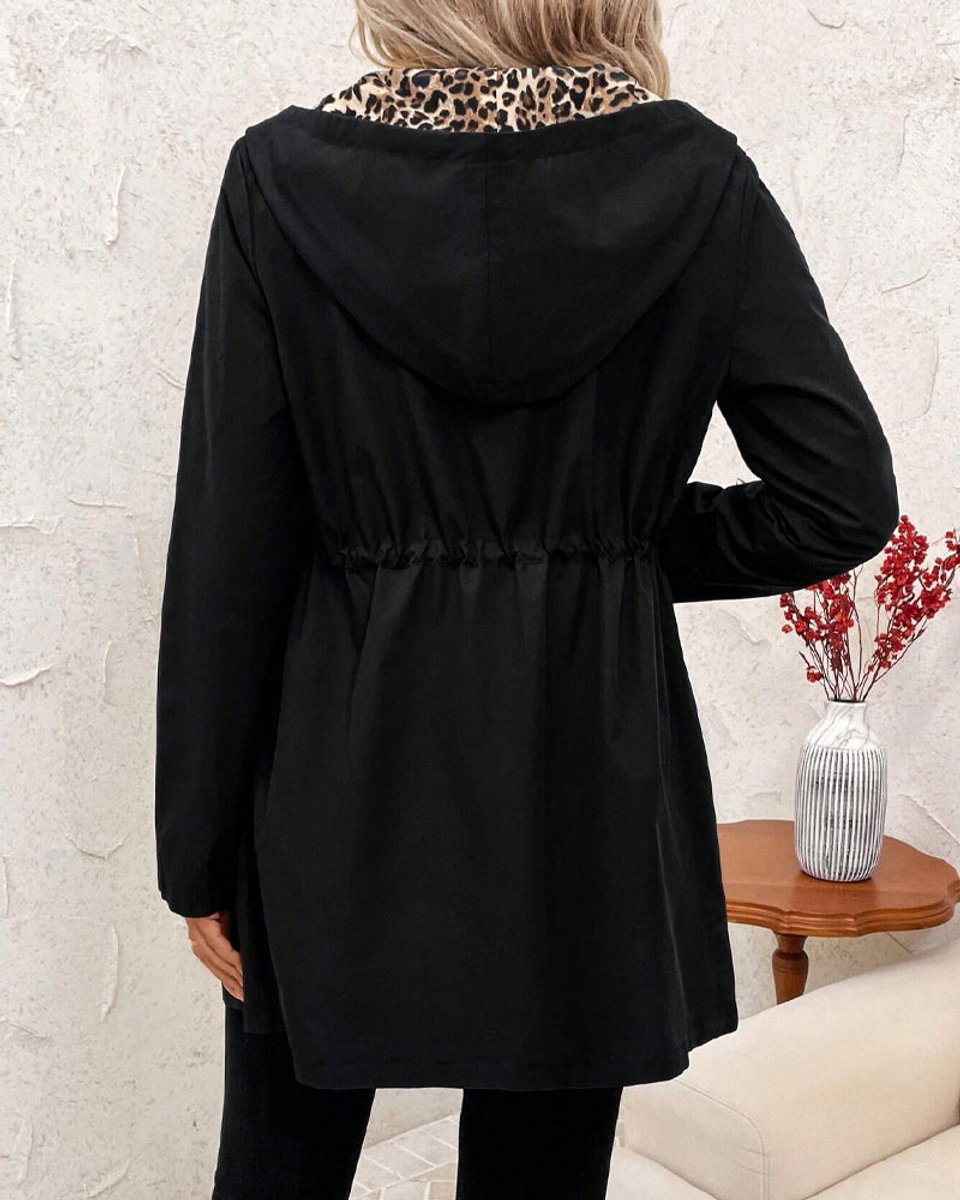 Chaqueta Dual reversible con capucha