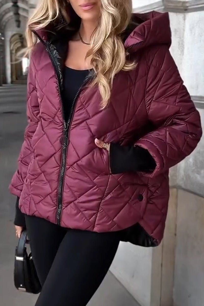 Chaqueta Arán acolchada con capucha
