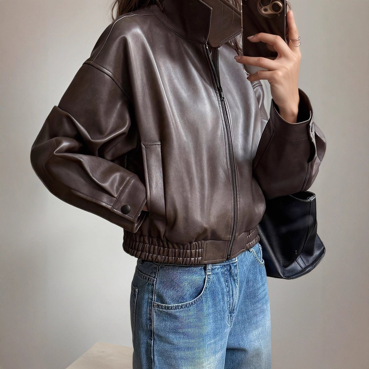 Bomber Tribeca con cremallera