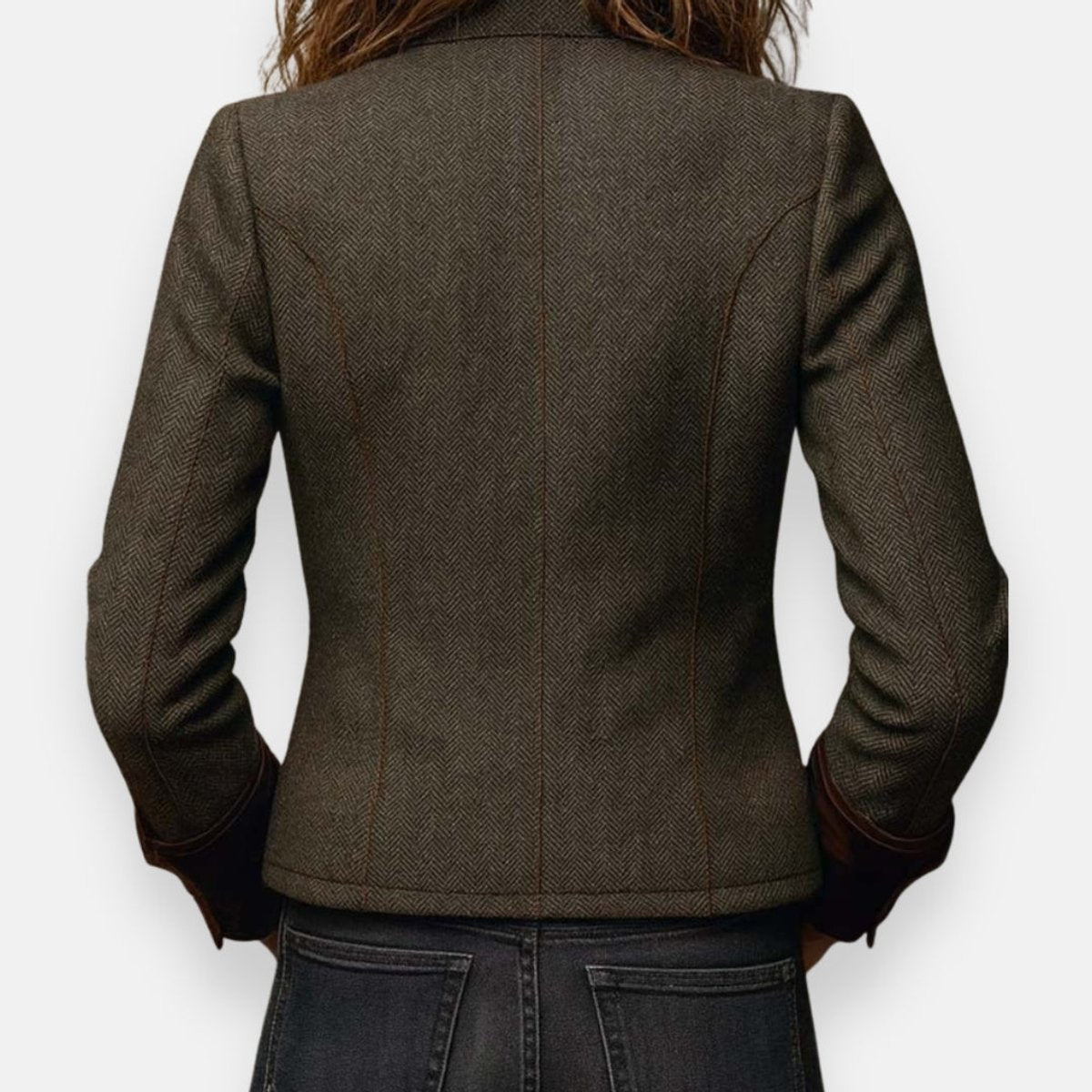 Chaqueta Windsor de botones dorados
