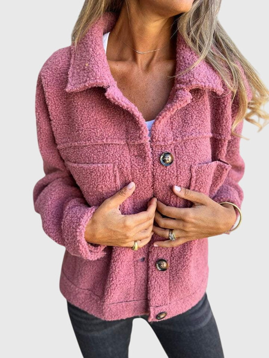 Chaqueta Valsa con bolsillos delanteros