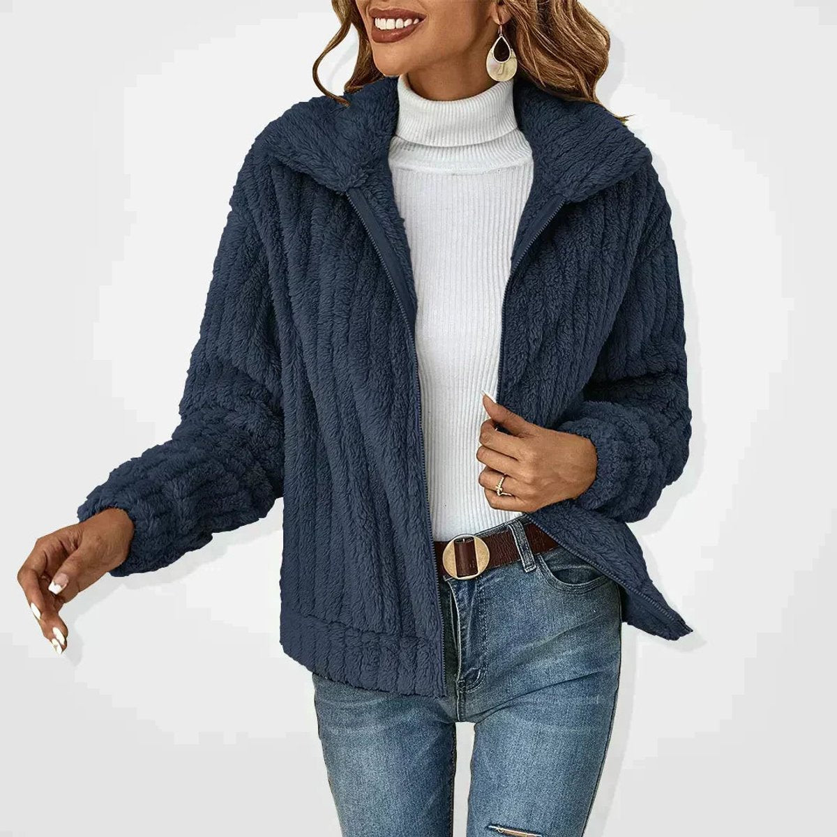 Chaqueta Serena de cremallera