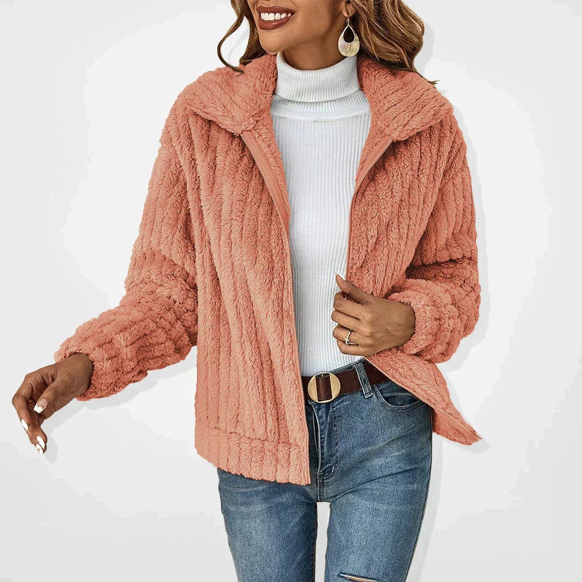 Chaqueta Serena de cremallera