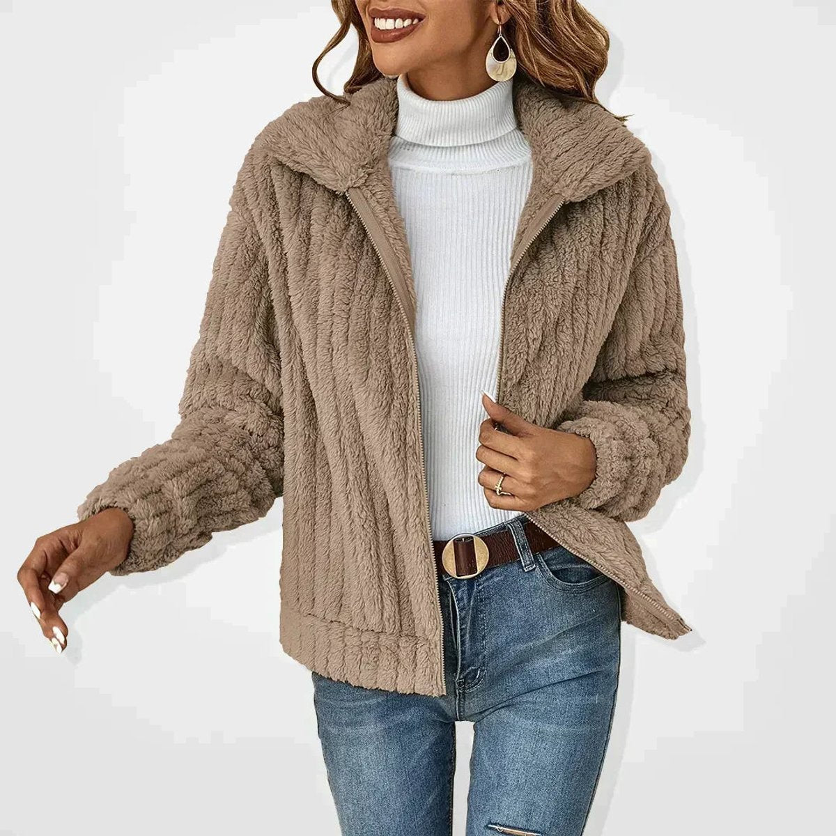 Chaqueta Serena de cremallera